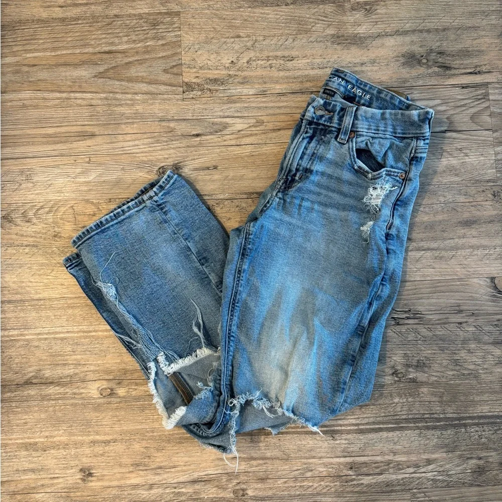 American Eagle Curvy Straight Jeans - Picture 1 of 5
